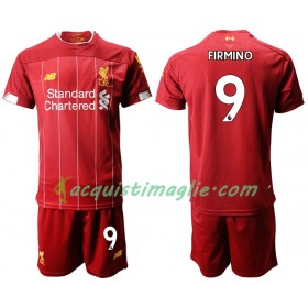Divisa di Calcio Liverpool FIRMINO 9 Bambino Prima 2019/2020